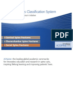 Classification of Spine Fractures