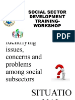 Social Sector Development Training-Workshop