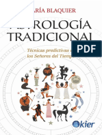 María Blaquier - Astrología Tradicional. Técnicas Predictivas de Los Señores Del Tiempo