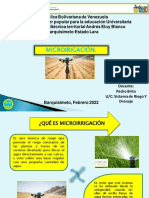 Presetación Microirrigación