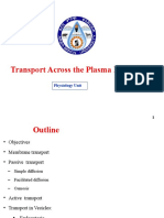 Physiology U-2 Transport Across The Plasma Membrane
