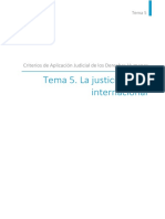Tema 5. La Justicia Penal Internacional