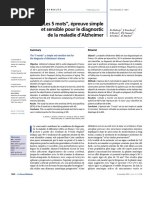 Test de Traçage A et B (TMT) | PDF