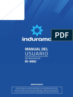 User Manual RI-990I.manual de Usuario RI-990I
