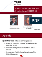 ASTM D4169 Historical Perspective and Review of D4169-16