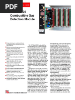 Model 5020 Combustible Gas Detection Module: Nova-5000 Detection & Control System