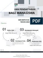 Panduan Bagi Mahasiswa