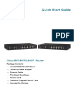 Quick Start Guide: Cisco RV345/RV345P Router
