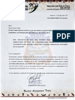 Solicitud de Baja Guarayos