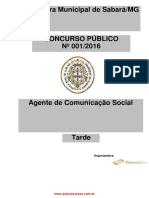 30 01 2017 Agente de Comunicacao Social