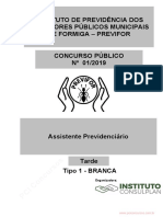 Assistente Previdenciario