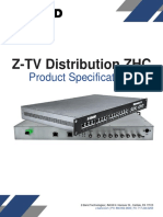 Distribution ZHC Product Specifications