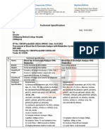 3.4 - Technical Specifications For Blood Gas Analyzer-676230