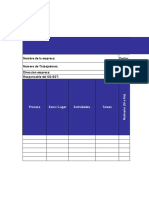 Matriz de Identificacion de Peligros y Valoracion de Riesgos