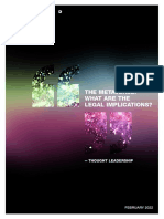 The Metaverse What Are The Legal Implications