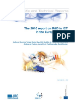 The 2010 Report On R D in ICT in The EU