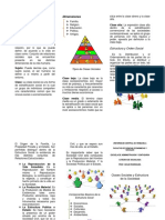 Triptico Clases Sociales y Estructura Social