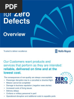 Zero Defects - Why