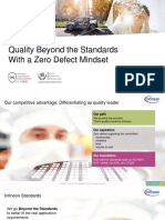 Quality Beyond The Standards With A Zero Defect Mindset