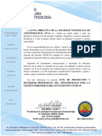 Covid-19. Guia de Protección y Seguridad Profesional Del Anestesiologo para La Gestión Perioperatoria.