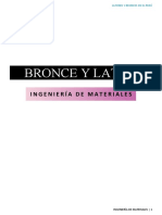 Bronce y Latón