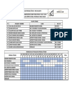 Cronograma de Personal Tecnico - Agosto