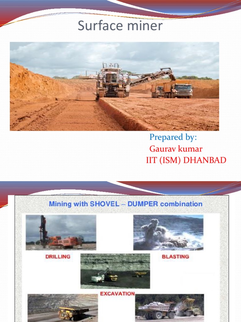 Surface Miner Pdf Coal Mining Mining