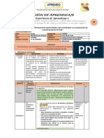 Actividad 3 - 4º Secundaria - Tutoria - 04 Al 08 de Julio.