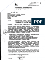 Registro Notificacion Procesamiento Analisis Eventos Adversos Essalud 2011