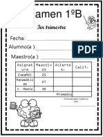 Examen 3a Evaluación 1°