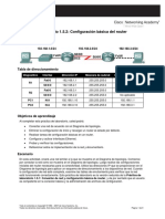 Configuración Basica de Un Router