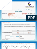 FCC Catalyst Performance with Basic and Non-Basic Nitrogen Compounds