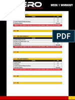 Week 1 Workout: Total Body Workout A