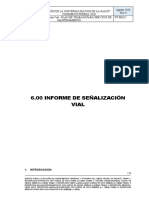 Informe de Señalizacion Vial PT-PES12