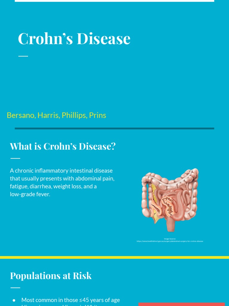 Crohns Disease PDF Crohn's Disease Immune System