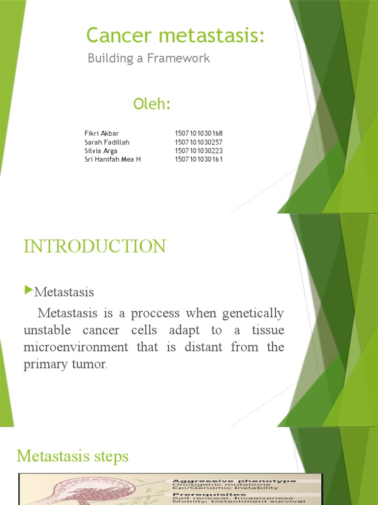 Cancer Metastasis Pdf Metastasis Cancer