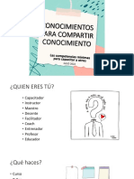 Conocimientos para Compartir Conocimiento