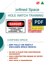 Hole Watcher Training