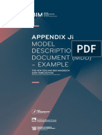 The New Zealand Bim Handbook: Appendix Ji - Model Description Document (MDD) - Example