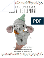 Amigurumi @crochetbykim Elefante