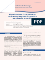 Hipovitaminose D Em Pediatria Recomendações