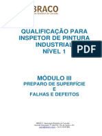 Preparação de superfícies e falhas em sistemas de pintura industrial