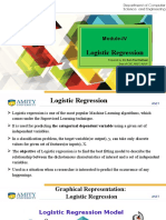 Module IV - Logistic Regression