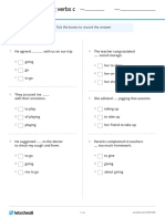 Reporting Verbs C Quiz