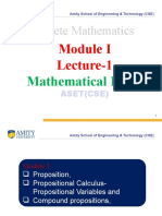 CSE208 DMS Mod1 L5 Proposition