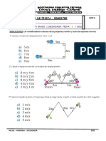 Examen Primero de Secundaria - Fisica