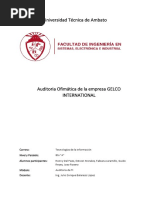 Auditoria en Ofimatica