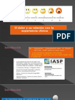 1 El Dolor y Su Relación Con La Experiencia Clinica