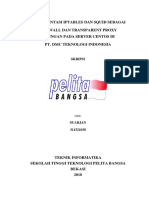 Implementasi Iptables dan Squid di PT DMC