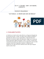 Proyecto Pre-Escolar Mi Familia